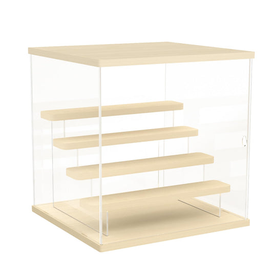 - Nynelly 5-Tier Collectables Display Case | Display Box Display Stand with Door | For Collectibles -