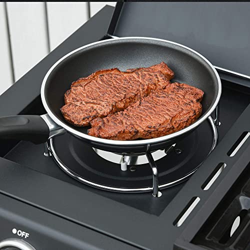 - Outsunny Gas Burner Barbecue | Grill 3+1 Burner -