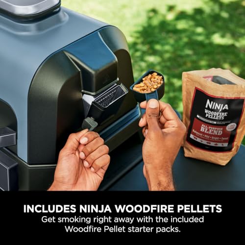 - Ninja Woodfire Pro Connect XL Electric BBQ Grill and Smoker | App Control | Digital Probe -