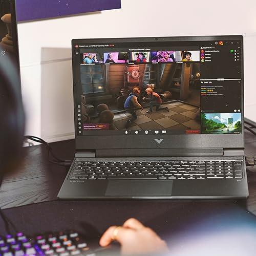 - HP Victus 15" Gaming Laptop, Intel Core i7-12650H | 16 GB RAM | 512 GB SSD | NVIDIA GeForce RTX 4050 Graphics | FHD Display | 144Hz -