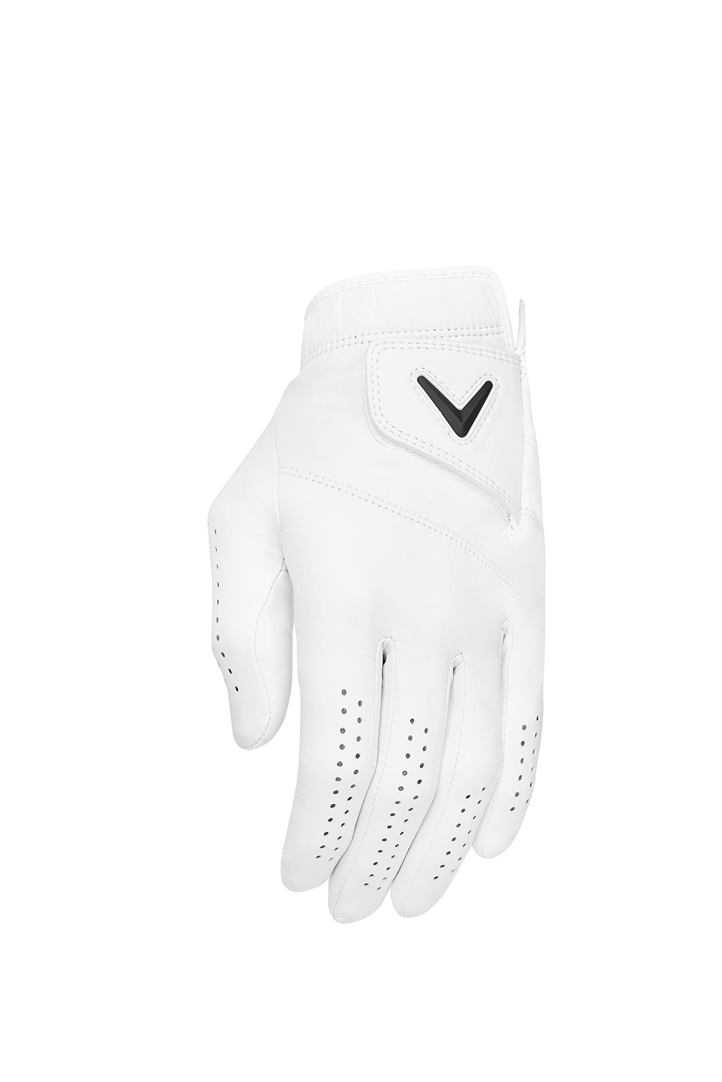 Callaway Golf Men's Tour Authentic Golf Glove (2022 edition),White,Medium-Large
