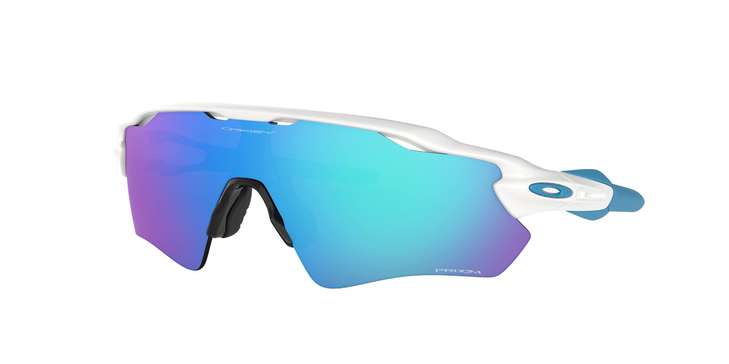 - Oakley Men's Radar Ev Path 920857 Sunglasses | Polished White/Prizmsapphire | 38 -