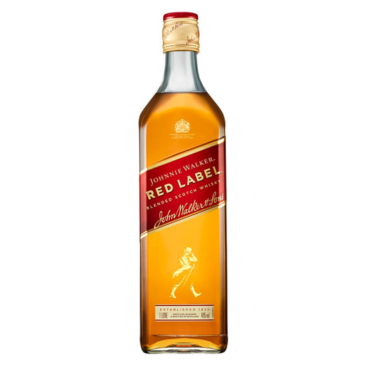 - Johnnie Walker Red Label | Blended Scotch Whisky | 40% vol | 1L -