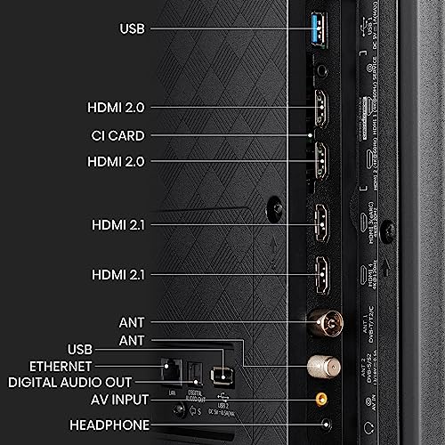 - Hisense 65 Inch QLED Gaming TV 65E7KQTUK PRO | 144Hz VRR | HDMI 2.1 | Freesync Premium | Quantum Dot Colour | VIDAA U7 | Youtube | Freeview Play | Netflix | Disney+ -