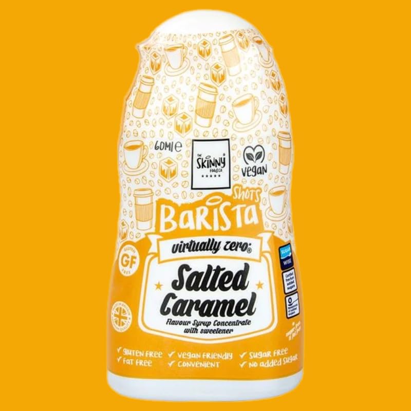 - Skinny Food Co Barista Shots Coffee Syrup Set | Pack of 6 x 60ml -