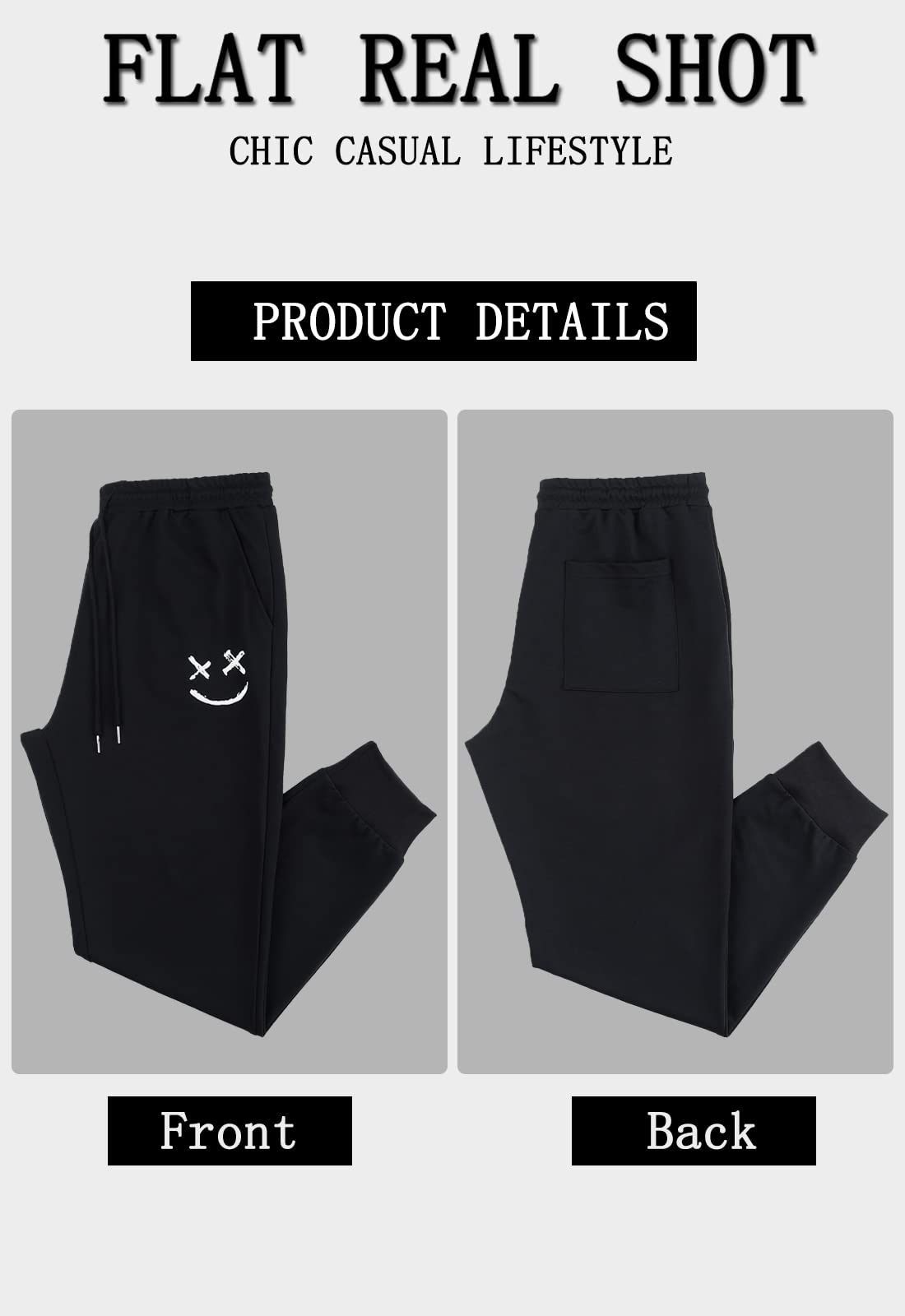 - Meilicloth Mens Jogging Bottoms-
