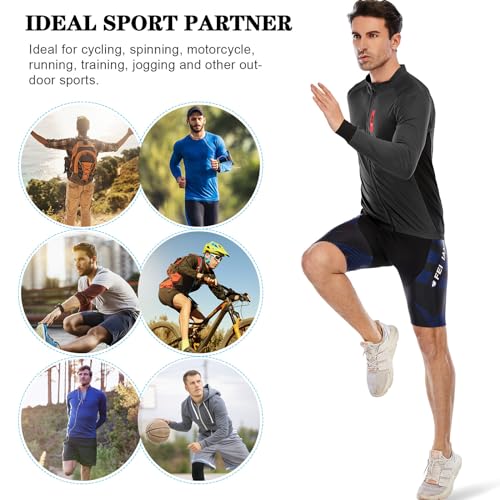 - MEETWEE Men’s Cycling Jersey | Long Sleeve Biking Cycle Tops -