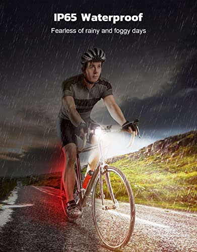 - Glangeh Bike Lights Ultra Slim | Rechargeable Bicycle Lights Front and Rear -