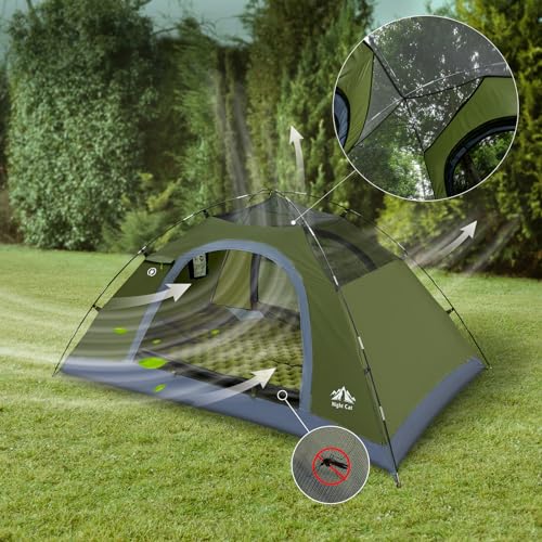 - Night Cat Camping Tent for 1 Person | Waterproof Backpacking Tent -
