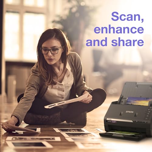 - Epson FastFoto FF-680W Wireless High | Speed Photo and Document Scanning System -