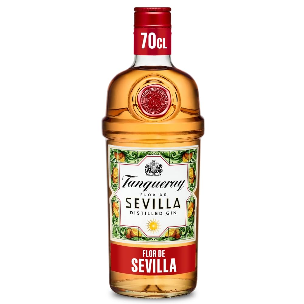- Tanqueray Flor De Sevilla Gin | 41.3% vol | 70cl | Zesty | Citrus & Orange Gin | Flavoured Gin -