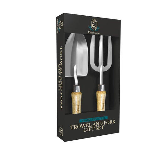 - Kent & Stowe Stainless Steel Hand Fork and Trowel Gift Set -