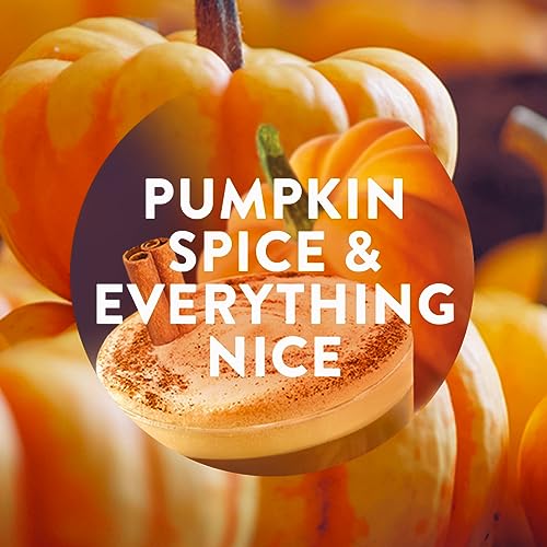 Airwick Essential Mist Diffuser Kit, Pumpkin Spice & Everything Nice,1 Device & 1 refill (20 ml), Natural Essential Oils, Last up to 45 days, Air freshener