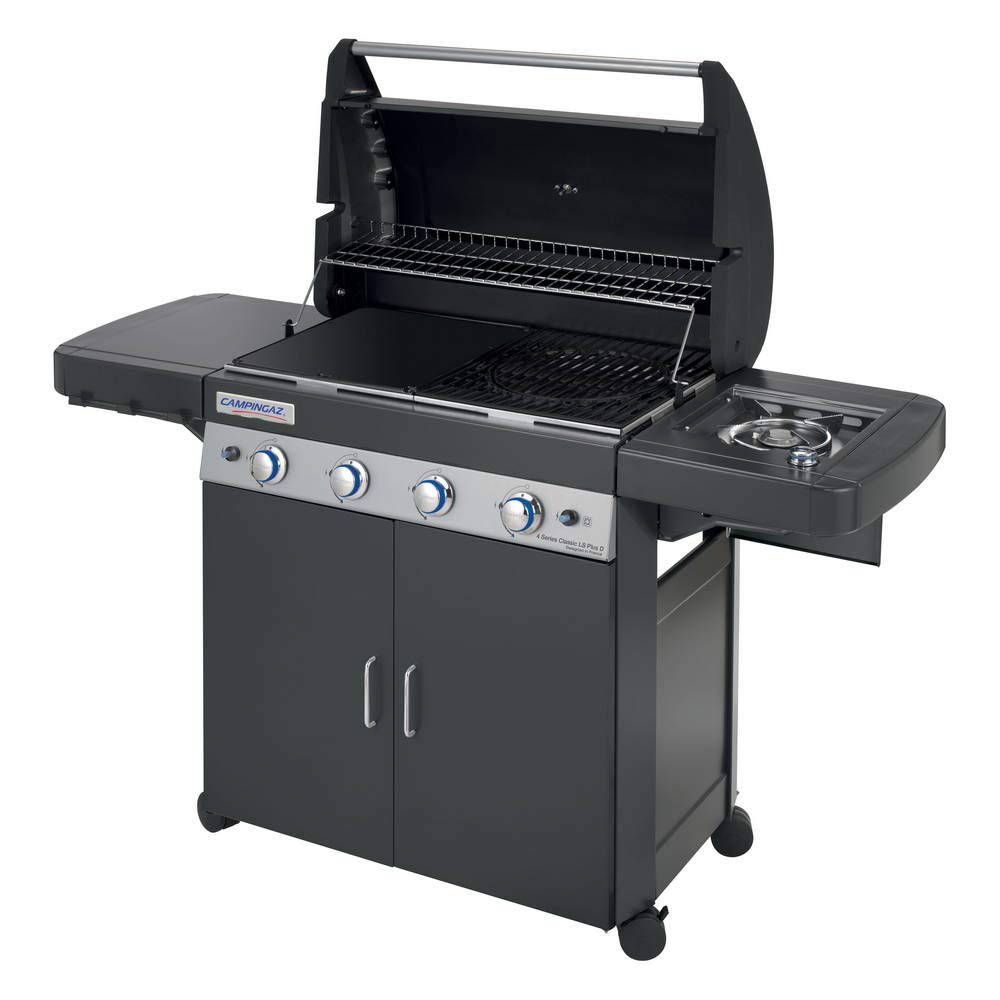 Campingaz gas grill 4 series classic LS plus gas grill, black, 160 x 60 x 116 cm 2000031360
