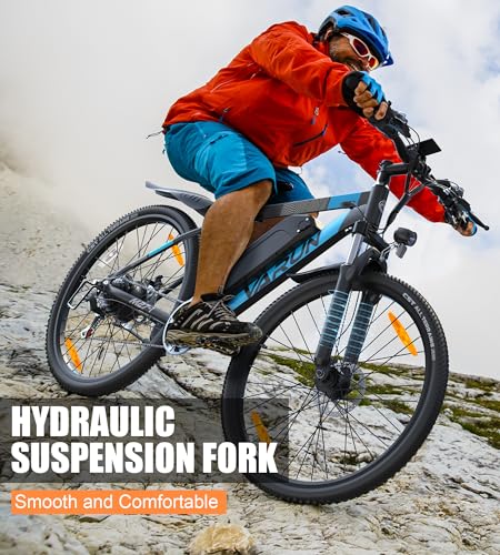 - VARUN Electric Bikes for Adults, 27.5" Electric Mountain Bike- E bike- with 48V/13Ah Lithium Battery -