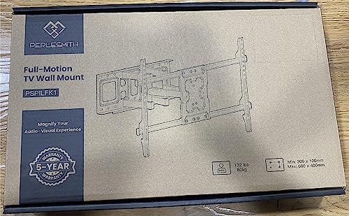 - PERLESMITH TV Wall Bracket | TV Bracket for 37-85 Inch TVs | Max 60kg | TV Wall Bracket -