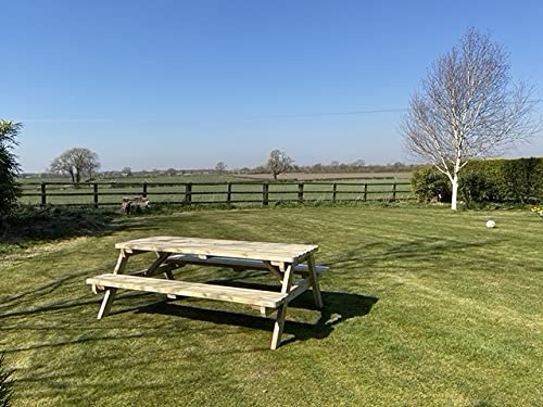 - MG Timber A-Frame Heavy Duty Wooden Picnic Tables | 4ft Length -