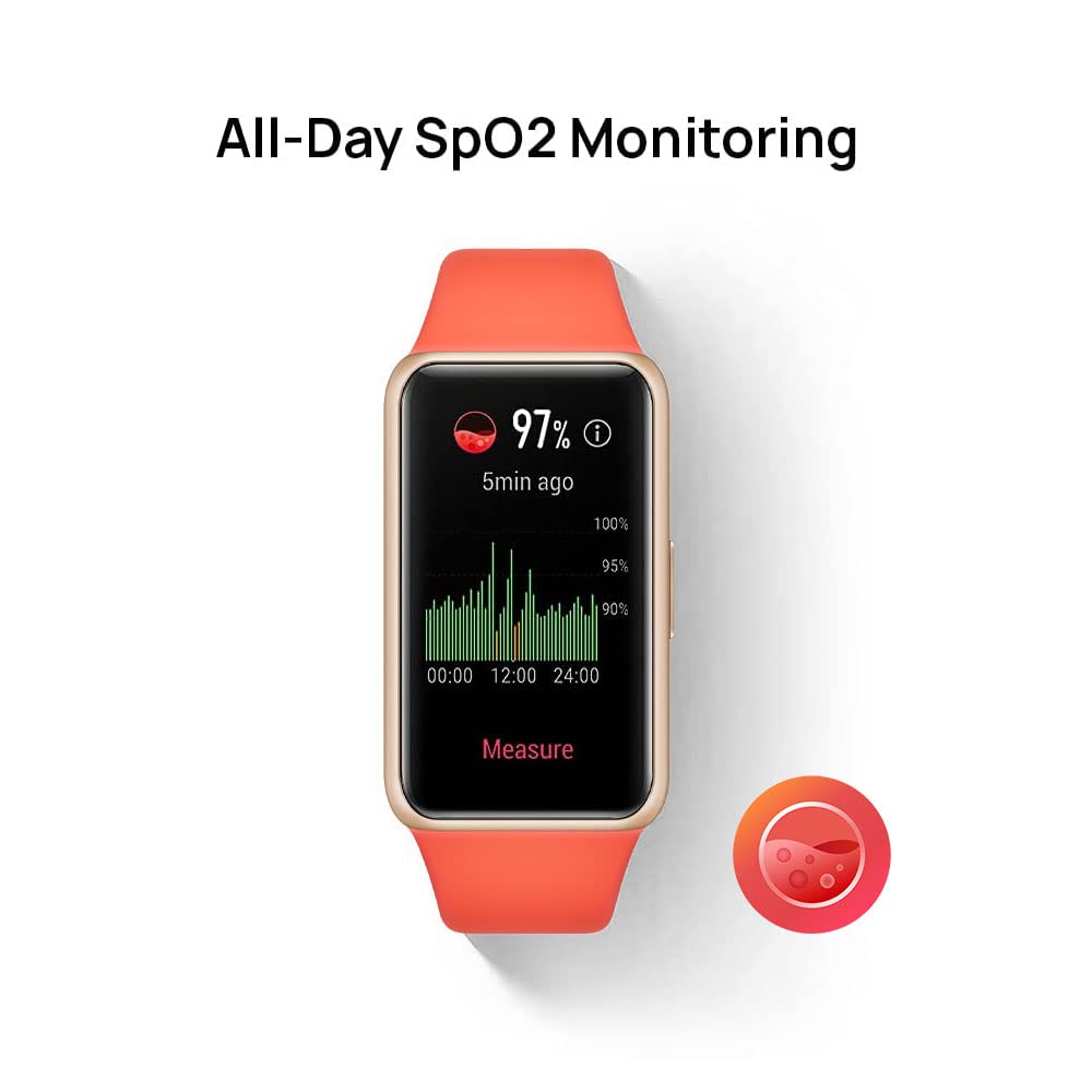 - Huawei Band 6 - Fitness Tracker Amber Sunrise -