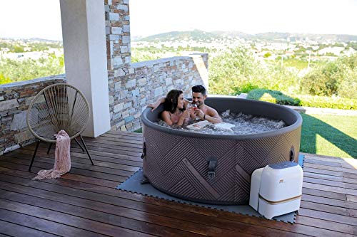 - MSPA Concept Mono | DWF Bubble Spa | 6 Bathers | Portable Inflatable | Quick Heating -
