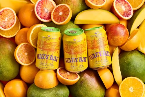 - Greene King Brewery Hazy Day IPA 4.3% craft beer cans | Case of 24 (6x4) x 330ml craft beer cans -
