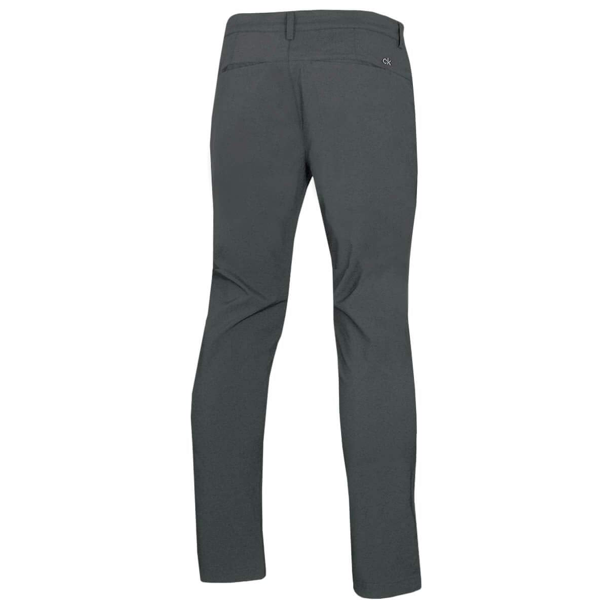 Calvin Klein Mens Tech Slim Fit Trousers - Steel - 34R