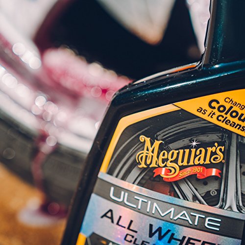 - Meguiar's G180124EU Ultimate All Wheel Cleaner | Iron Remover | 709ml -