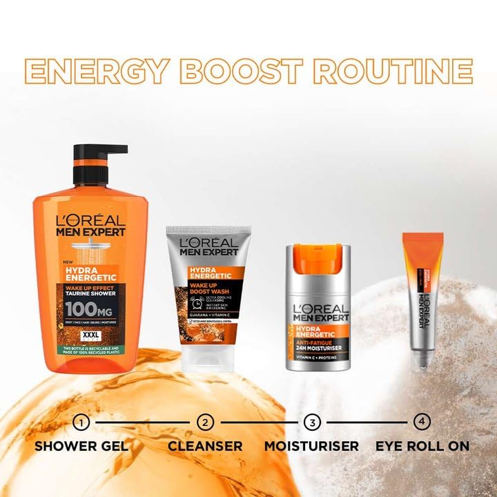- L'Oréal Paris Men Expert Hydra Energetic Shower Gel | XXL 1L -