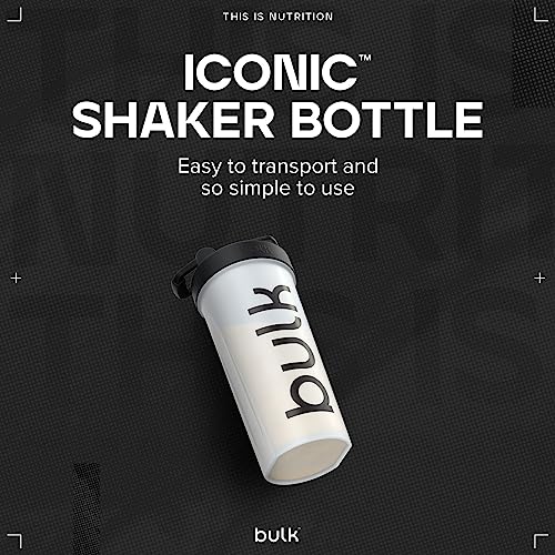 Bulk Iconic Shaker Bottle, With Wire Mixing Ball, Clear, 750 ml (Pack of 1)