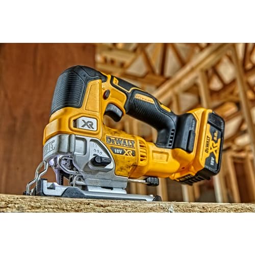 DEWALT DCS334N-XJ Cordless Jigsaw - XR 18V Brushless Yellow - Bare Unit