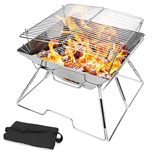 - Odoland BBQ | Fire Pit | Portable Campfire Pit -