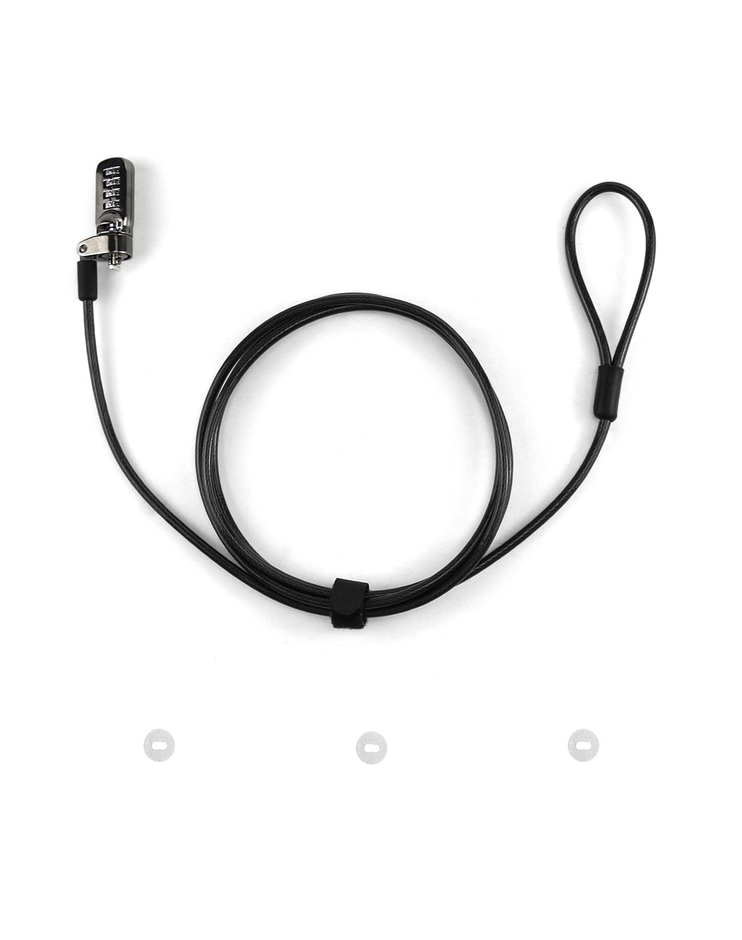- QWORK® Laptop Lock | T-Bar Locking Mechanism | 4 Digit Password Protection -