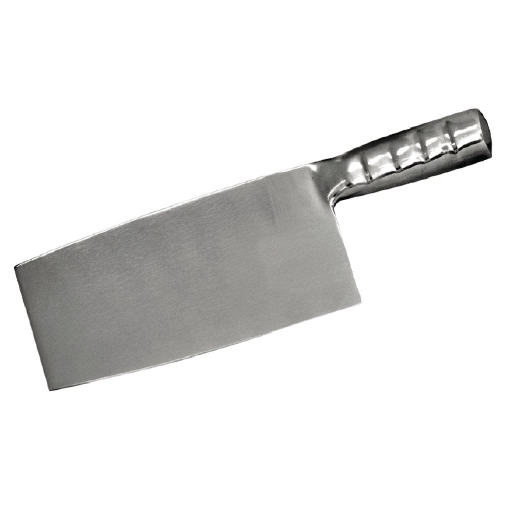 - Vogue L259 Stainless Steel Chinese Cleaver, Silver, 20.5 cm Blade Length -