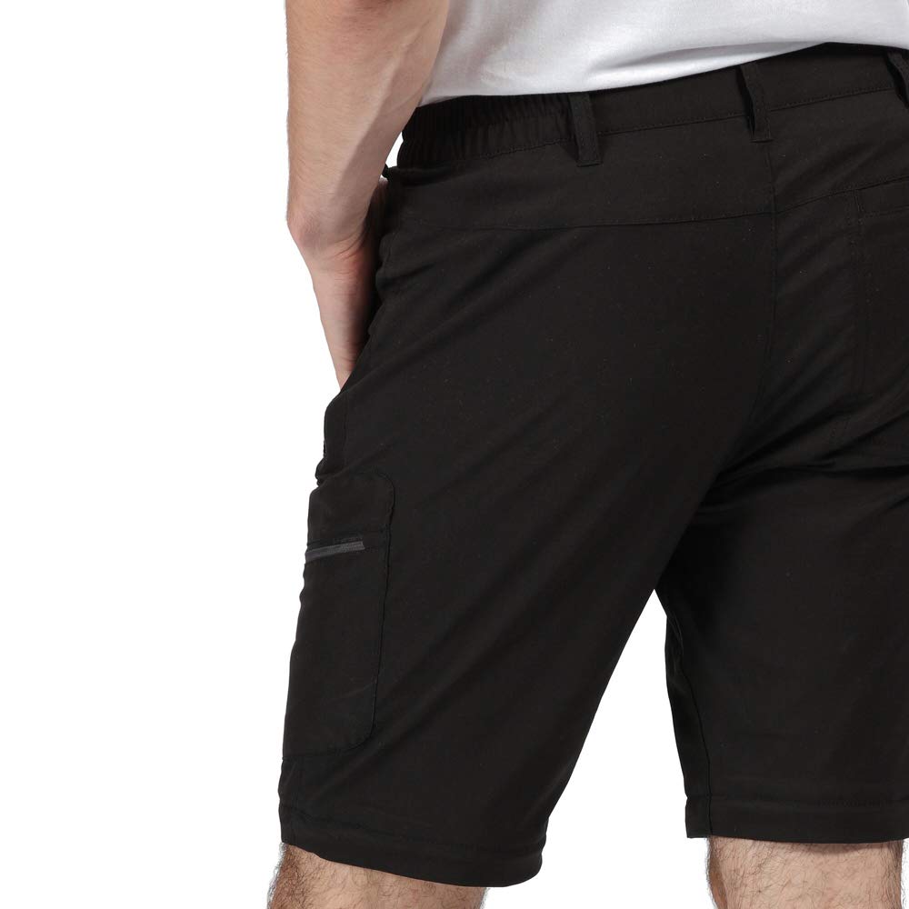 - Regatta Mens Highton Rip Off Zip Off Legs Walking Trousers -