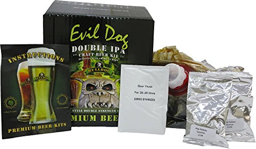 Bulldog- Evil Dog Double IPA HomeBrew Beer Kit