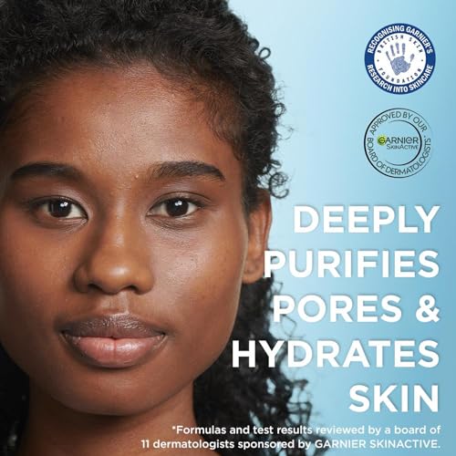 - Garnier Gentle Deep Face Cleanser | With Hydrating Hyaluronic Acid | Protecting Ceramides | Purifying Clay | Fragrance Free -