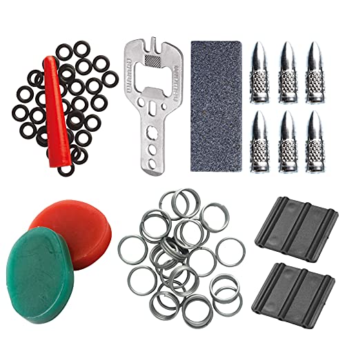 - RED DRAGON 200 Piece Darts Custom Fit Pack Set | Includes Flights | Shafts and Accessories -