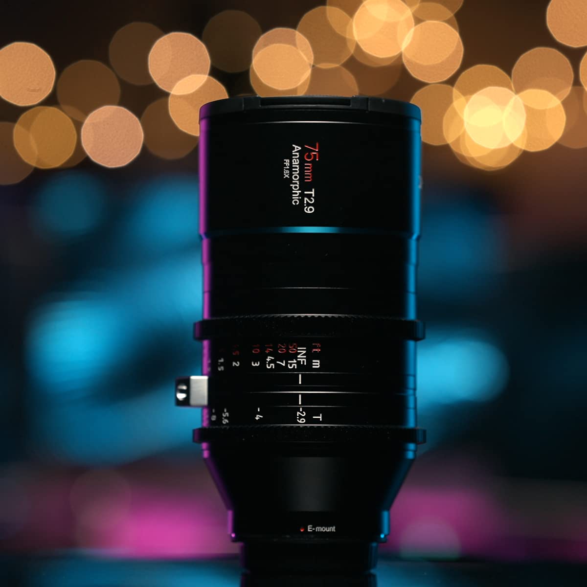 - SIRUI 75mm T2.9 1.6x | Full-Frame Anamorphic Lens | Cinema Lens (E Mount) -