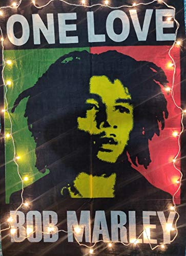 - ICC Bob Marley Poster | 30x40 INCHES | Mandala Hippie Tapestry | Hippy Mandala Bohemian Tapestries -