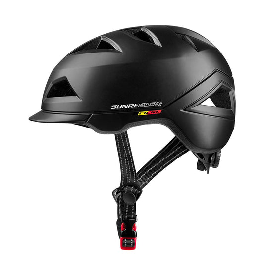 - SUNRIMOON | Adult Bike Helmet with Rechargeable USB Light -