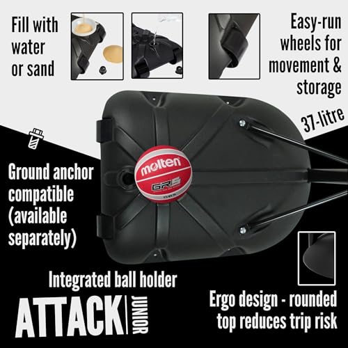 - NET1 Attack Youth Portable Basketball Hoop -
