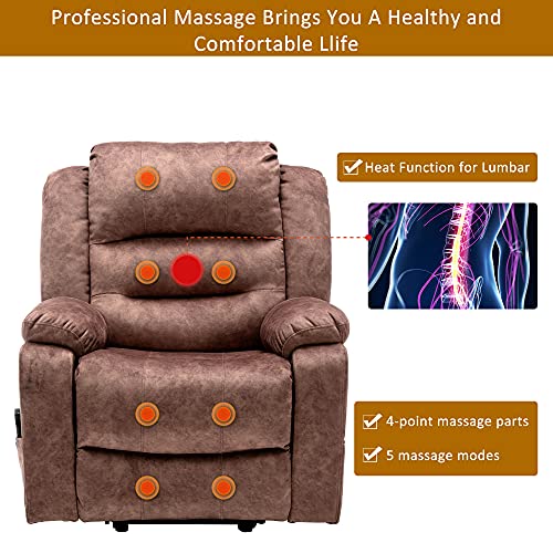 - Newly Upgraded Electric Lift Recliner Chair | USB Port and Padded Seat -