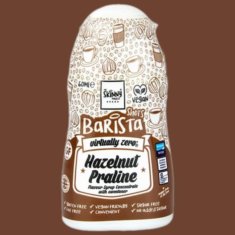 - Skinny Food Co Barista Shots Coffee Syrup Set | Pack of 6 x 60ml -