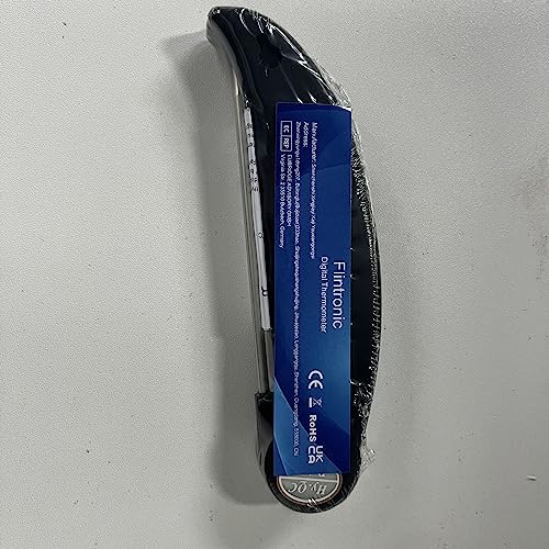 - flintronic Food Thermometer | Digital Instant Read Meat High Accuracy Foldable Long Probe Food Cooking Thermometer with °F/°C, Auto On/Off Cooking Thermometer -