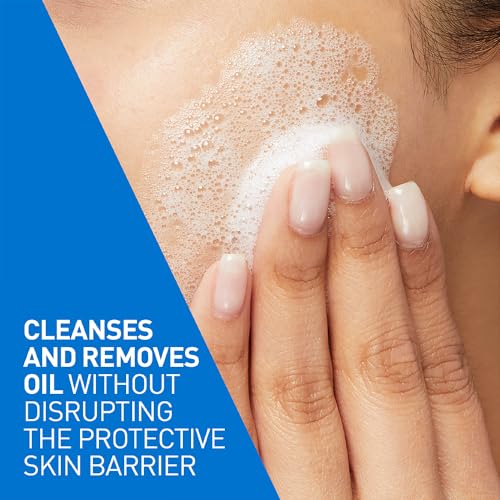 CeraVe Foaming Cleanser for Normal to Oily Skin 236ml with Niacinamide and 3 Essential Ceramides