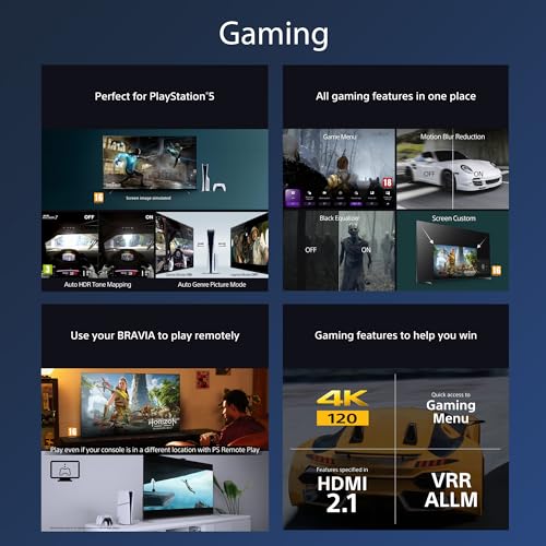 - Sony BRAVIA 9 QLED | K75XR90 | 75 Inch 4K HDR Google Smart TV | Chromecast | AirPlay | 120Hz | 5 Year Warranty -