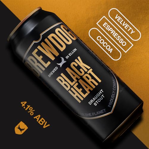 BrewDog Black Heart Stout 24 x 440ml cans