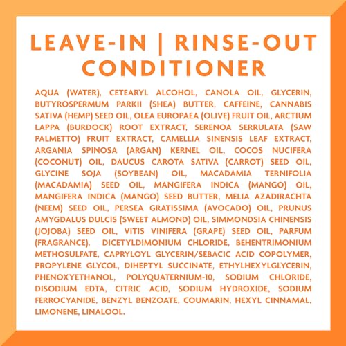 Cantu Shea Butter Men's Collection Leave in Conditioner 370ml