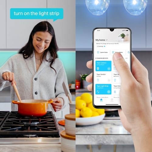 - Tapo Smart LED Strip Light | 5m | WiFi App Control RGB Multicolour LED Lights -