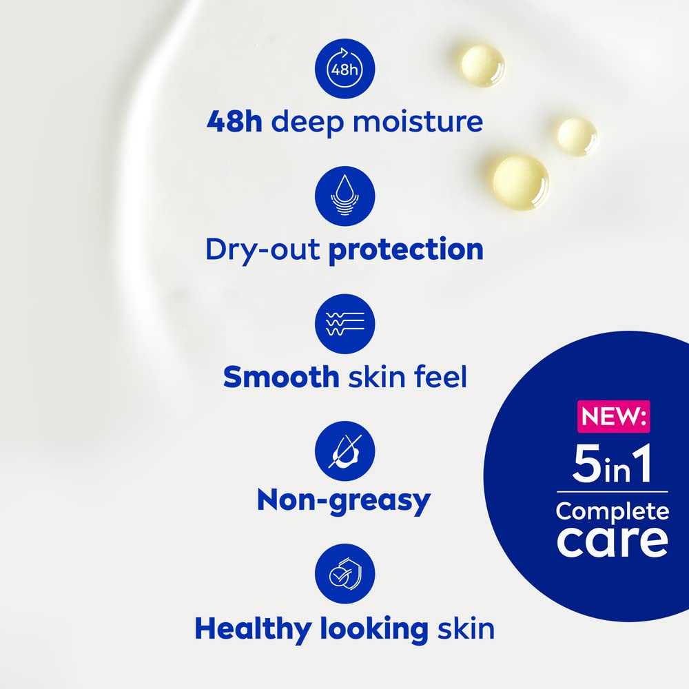 - NIVEA Rich Nourishing Body Lotion | (400ml) | NIVEA Moisturiser for Dry Skin -