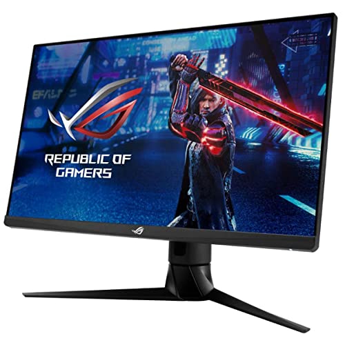 ASUS ROG Strix XG27AQ HDR Gaming Monitor – 27 inch WQHD (2560 x 1440), Fast IPS, Overclockable 170Hz (Above 144Hz), 1ms (GTG), ELMB SYNC, G-SYNC Compatible, DisplayHDR 400